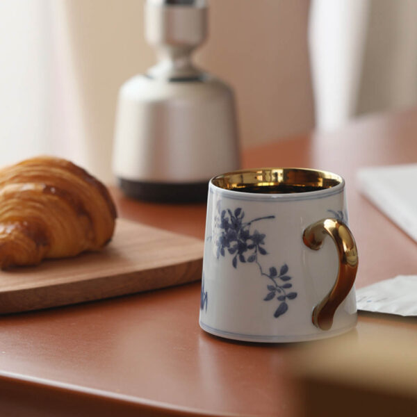 [Listening to the Spring Intention] · T Series Four Seasons Flower Pattern Mug
