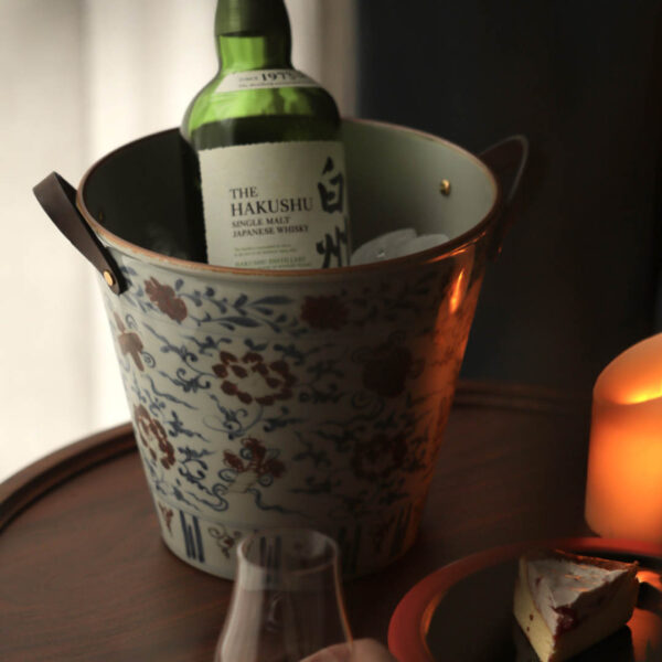 Yuan Dynasty · Auspicious Eight Treasures Pattern Ice Bucket