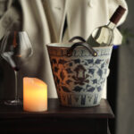 Yuan Dynasty · Branch-Penetrating Peony Pattern Ice Bucket