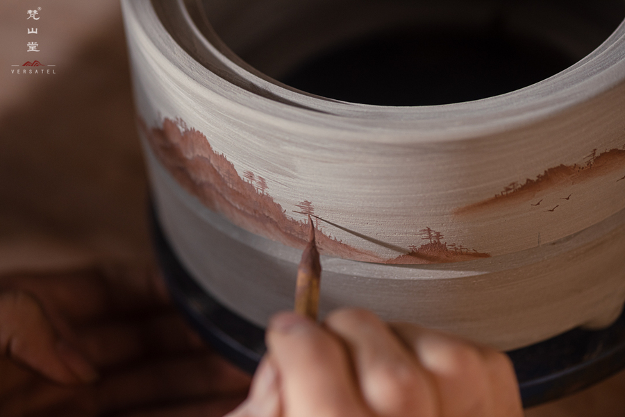 Jizhou Wood Leaf Bowl