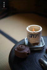 Blue and White Bamboo Leaf Bamboo Joint Split Stove