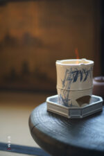 Blue and White Bamboo Leaf Bamboo Joint Split Stove - Image 4