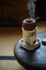 Blue and White Bamboo Leaf Bamboo Joint Split Stove - Image 7