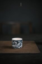 Blue and White Harmony Phoenix Archer's Cup - Image 2