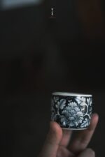 Blue and White Harmony Phoenix Archer's Cup - Image 3