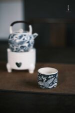 Blue and White Harmony Phoenix Archer's Cup - Image 4