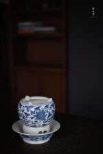 Blue and White Harmony Phoenix Sancai Carbon Stove - Image 8