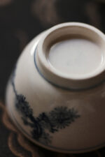 Blue and White Pine Chicken Heart Cup (Set of 4 Cups) - Image 4