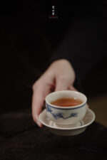 Blue and White Pine Small Golden Bell Cup (Set of 4 Cups) - Image 4