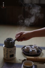 Blue and White Poetry Straight Alcohol Stove - Image 7