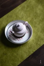 Cherry Pink Soda Glaze 负闲 Small Teapot