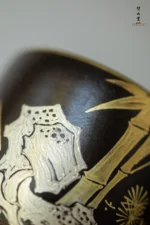 Deep Black Bamboo Rock Archer's Cup (Single Cup) - Image 4