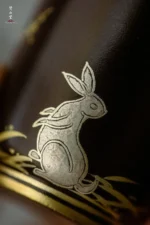 Deep Black Moon Gazing Golden Pine Aroma Cup - Image 4