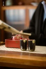 Deep Black Moon Gazing Golden Pine Aroma Cup - Image 6