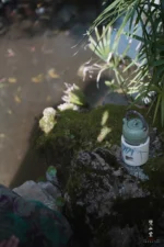 Emerald Green Waist-line Apple Teapot - Image 5