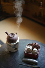 Green Pine Poetry Hexagonal Stove - Image 7