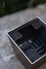 Hammered Pattern Square Carbon Stove - Image 2