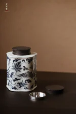 Harmony Phoenix and Lotus Begonia Tea Caddy - Image 4