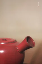 Hawthorn Red Aged Rock Clay Side-handle Teapot - Image 7