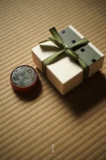 Hawthorn Red Bamboo Joint Jade Lid Rest - Image 7