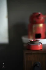 Hawthorn Red Begonia Jade Lid Rest - Image 2