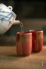 Hawthorn Red Golden Bamboo Aroma Cup (Single Cup) - Image 2