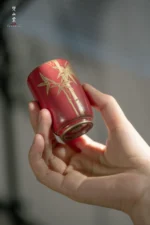 Hawthorn Red Golden Bamboo Aroma Cup (Single Cup) - Image 4