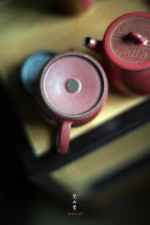 Hawthorn Red Golden Bamboo Leisure Room Small Teapot - Image 5