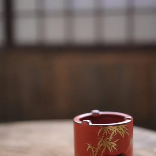 Hawthorn Red Golden Bamboo Straight Alcohol Stove