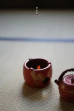 Hawthorn Red Golden Pine Round Belly Alcohol Stove - Image 3