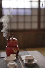 Hawthorn Red Golden Pine Round Belly Alcohol Stove - Image 5