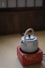 Hawthorn Red Golden Pine Square Electric Ceramic Stove - Image 2