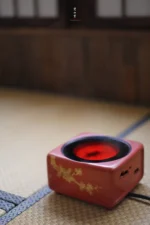 Hawthorn Red Golden Pine Square Electric Ceramic Stove - Image 4