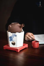 Hawthorn Red Medallion Flower Archer's Cup (Single Cup) - Image 4