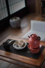 Hawthorn Red Plain Luyu Ewer - Image 2