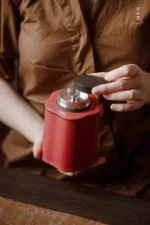 Hawthorn Red Rock Clay Begonia Tea Caddy