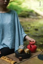 Hawthorn Red Rock Clay Fortune Water Pitcher - Image 3