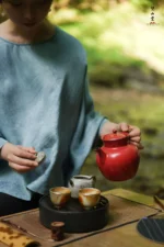 Hawthorn Red Rock Clay Fortune Water Pitcher - Image 4
