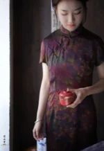 Hawthorn Red Rock Clay Golden Pine Gaiwan - Image 6