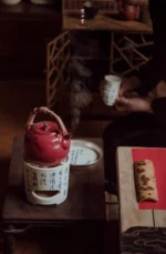 Hawthorn Red Rock Clay Listening Cloud Teapot - Image 5