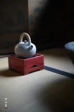 Hawthorn Red Rock Clay Ming Style Square Electric Ceramic Stove