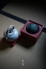 Hawthorn Red Rock Clay Ming Style Square Electric Ceramic Stove - Image 7