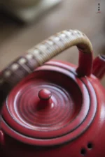 Hawthorn Red Rock Clay Singing Spring Teapot - Image 10