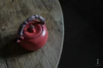 Hawthorn Red Rock Clay Waist-line Apple Teapot