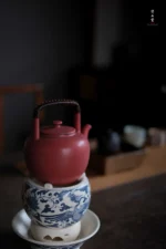Hawthorn Red Small Wujing Handle Teapot - Image 5