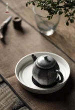 Jade Smooth Plain Teapot Stand - Image 4