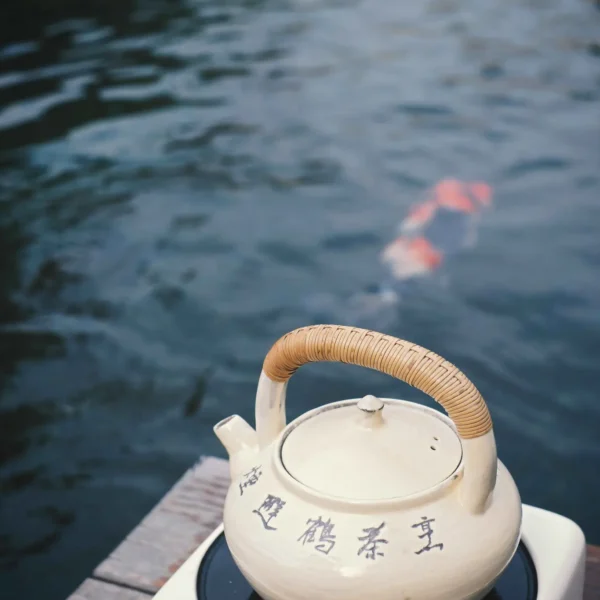 Kohiki Engraved Poetry Mist Teapot