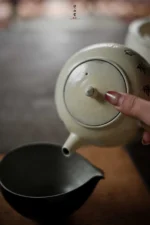 Kohiki Engraved Poetry Side-handle Teapot - Image 6