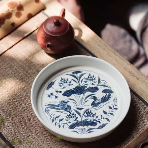 Mandarin Duck Teapot Stand