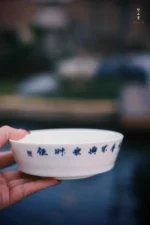 Orchid Poetry Straight Mouth Hand-made Teapot Stand